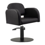 Amalfi Salon Chair - Black - Image 4