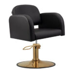 Amalfi Salon Chair - Black - Image 2