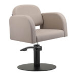 Amalfi Salon Chair - Latte - Image 4