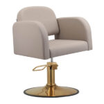 Amalfi Salon Chair - Latte - Image 2
