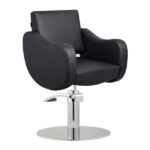Ayla Salon Chair - Black - Image 3