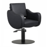 Ayla Salon Chair - Black - Image 4