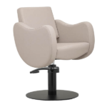 Ayla Salon Chair - Latte - Image 4