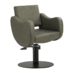 Ayla Salon Chair - Olive Mist - Image 3