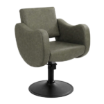 Ayla Salon Chair - Olive Mist