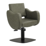 Ayla Salon Chair - Olive Mist - Image 4