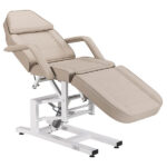 Mia Hydraulic Beauty Bed - Latte - Image 5