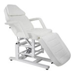 Mia Hydraulic Beauty Bed - White