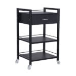 Bella 1 Drawer Trolley - Black