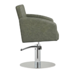 Zahra Salon Chair - Olive Mist - Image 3