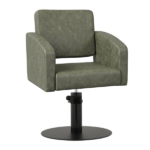 Zahra Salon Chair - Olive Mist - Image 4
