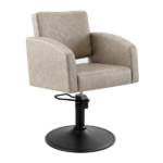 Zahra Salon Chair - Taupe - Image 6