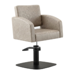 Zahra Salon Chair - Taupe - Image 5