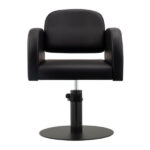 Amalfi Salon Chair - Black - Image 2