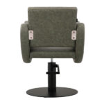 Ayla Salon Chair - Olive Mist - Image 4