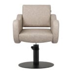 Ayla Salon Chair - Taupe - Image 2