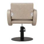 Ayla Salon Chair - Taupe - Image 4