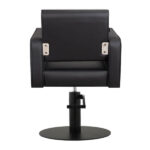 Madrid Salon Chair - Black - Image 4