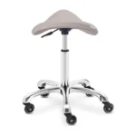 Saddle Medi Stool - Latte - Image 3