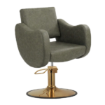 Ayla Salon Chair - Olive Mist - Image 6